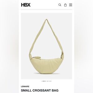 Lemaire small croissant bag